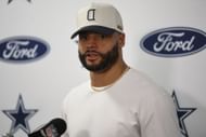 Dak Prescott at Cowboys Dolphins Football